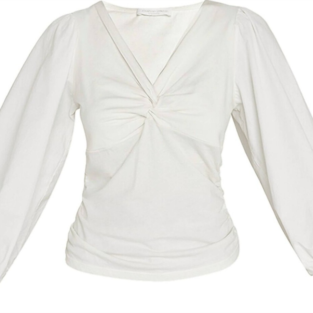Jonathan Simkhai Hannah Twist Front Top, EUC, Size M
